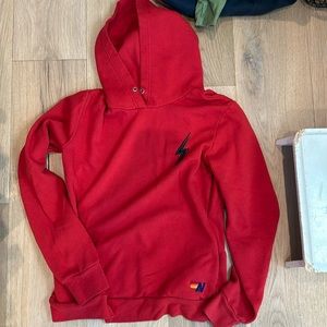 Aviator Nation Hooded Sweatshirt Medium